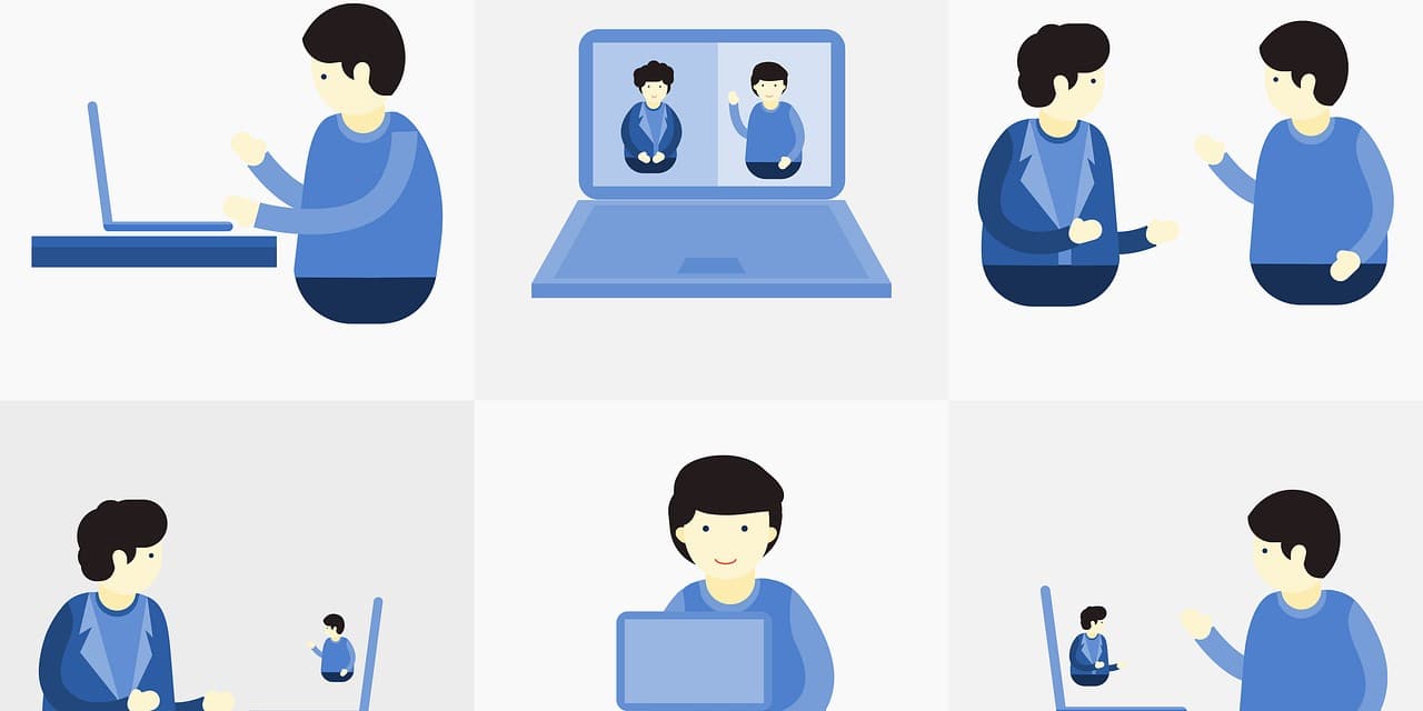 Arbeitsorganisation virtuelle Zusammenarbeit
